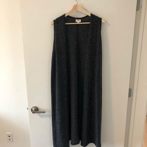 LuLaRoe Joy! Black heathered sweater M